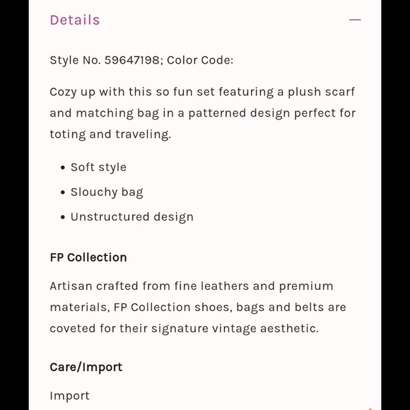 Free People 🌈 Carry on Scarf + bag set Rainbow - Picture 5 of 11